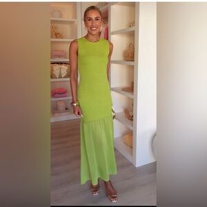 ZARA COMBINATION KNIT DRESS